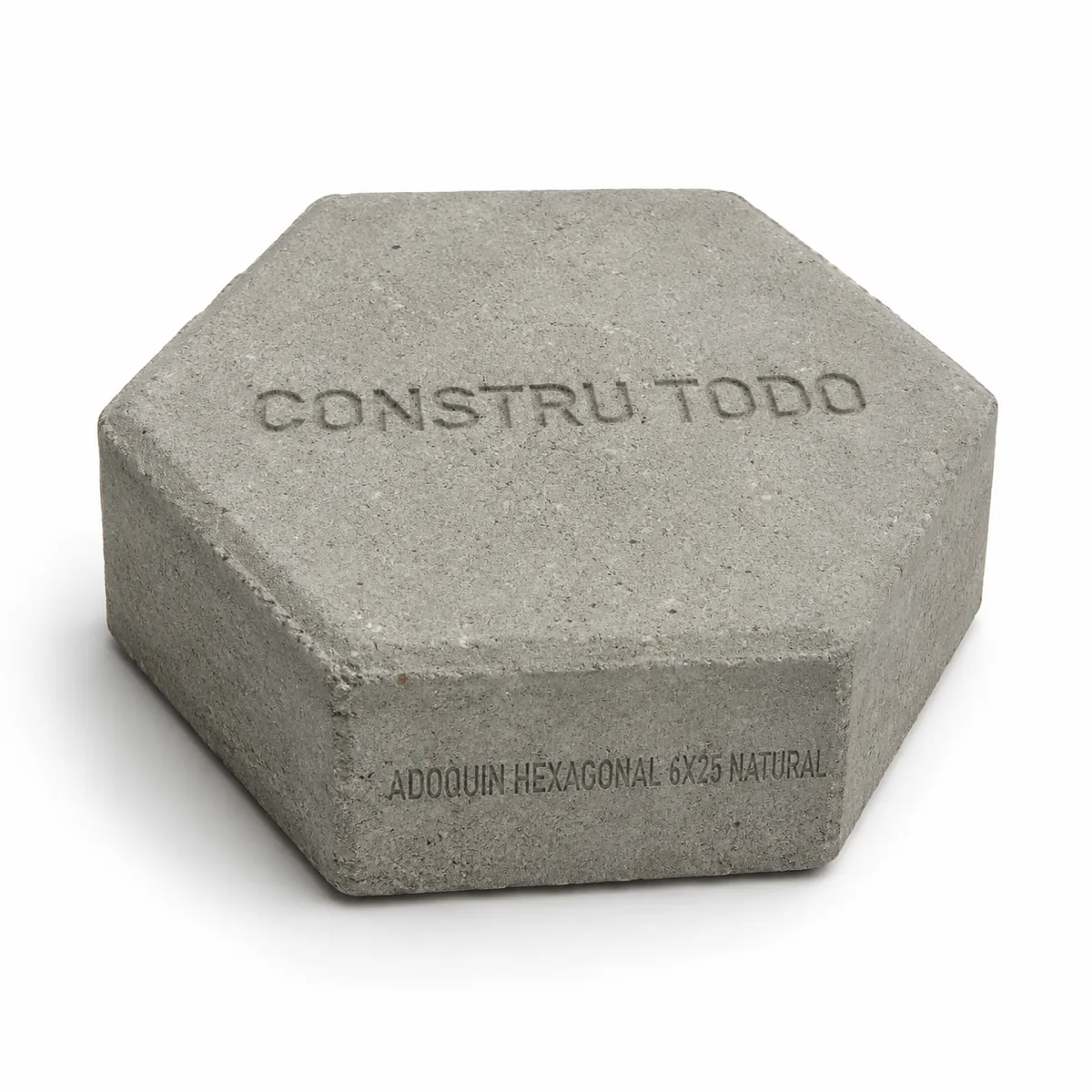 ADOQUIN HEXAGONAL 6X25 NATURAL