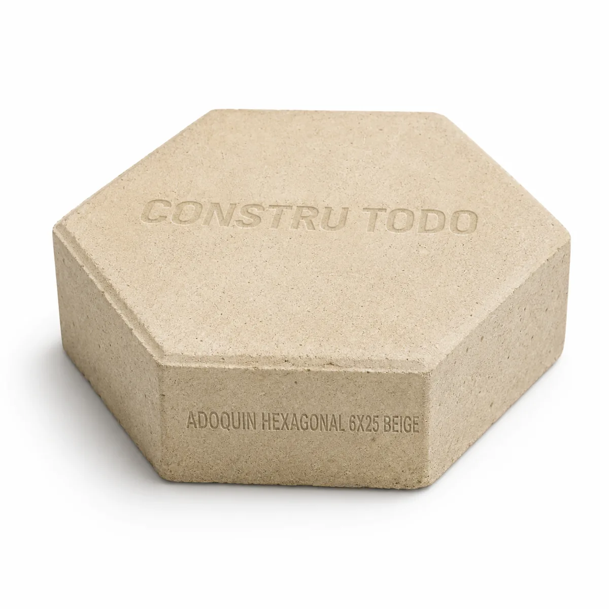 ADOQUIN HEXAGONAL 6X25 BEIGE