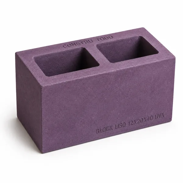 BLOCK LISO 12X20X40 UVA