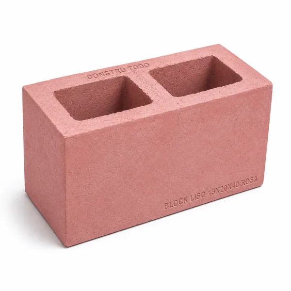 BLOCK LISO 15X20X40 ROSA
