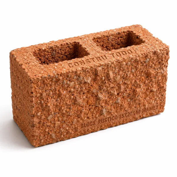 BLOCK RUSTICO 15X20X40 MAMEY